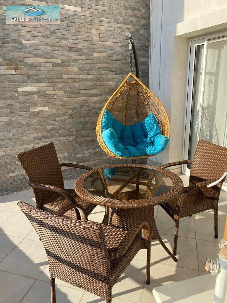 Chalet for rent in the North Coast in Amwaj View Pool, area 105m – pohled 3
