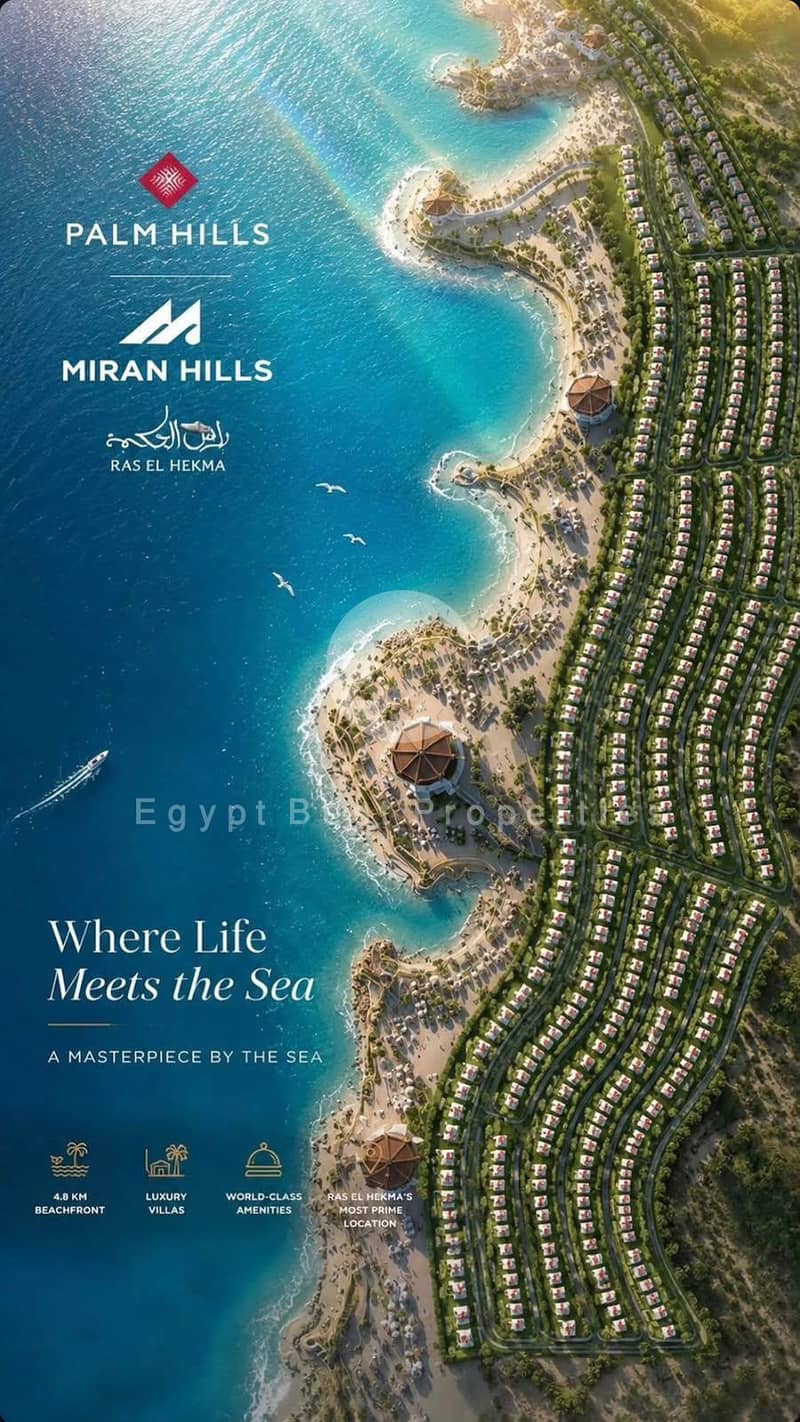 Standalone Villa Full Sea View And Fully Finished With Palm Hills - Ansicht 2