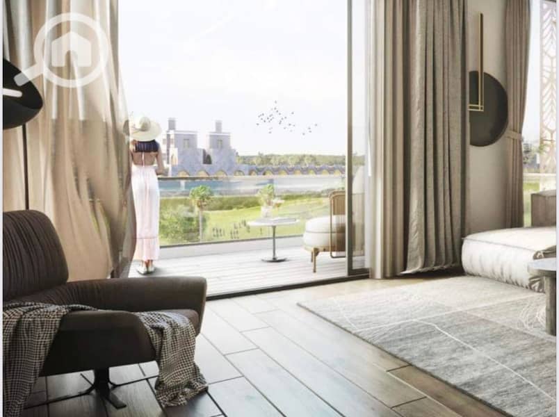 "A fully finished 3-bedroom apartment with a direct view of El Mazar, in the most premium location in Mostakbal City—minutes away from Madinaty. Pay a - Ansicht 4