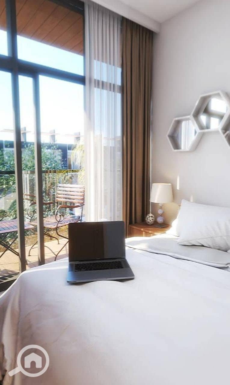 "A fully finished 3-bedroom apartment with a direct view of El Mazar, in the most premium location in Mostakbal City—minutes away from Madinaty. Pay a - Ansicht 5