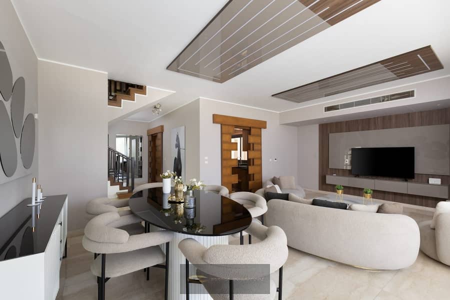 Distinctive townhouse for rent in Algeyria Compound – Sodic West - Fully furnished with hotel-quality finishing - Widok 3