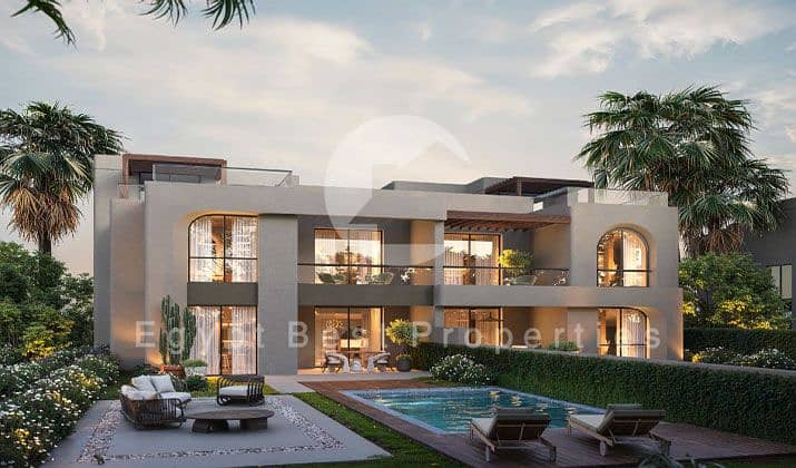 Apartment Fully Finished Delivery 2028 At Palm Hills Developments & Discount 38% - Widok 4