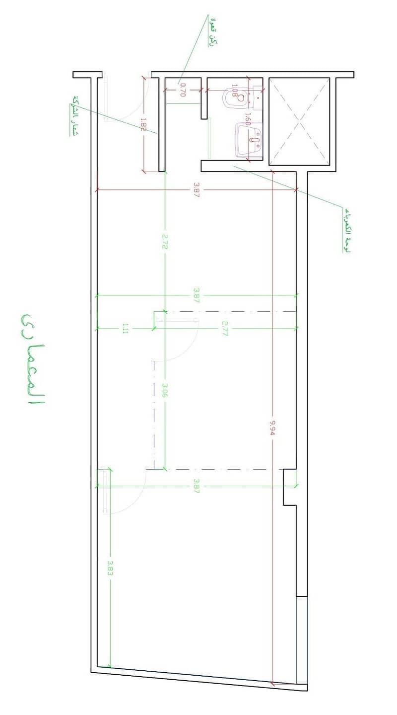 Office for Rent in Ritzy Mall, Sheikh Zayed (66 sqm, A/C included) - Bild 3