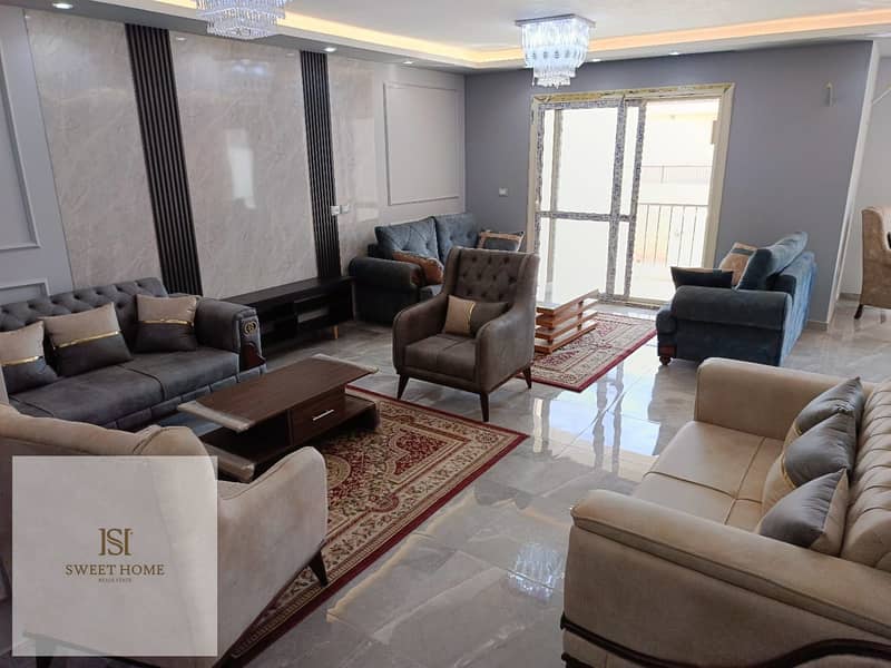 Luxury Furnished Apartment for Rent 182 sq m, in Sarai Compound, with 3 Street Views - Ansicht 4