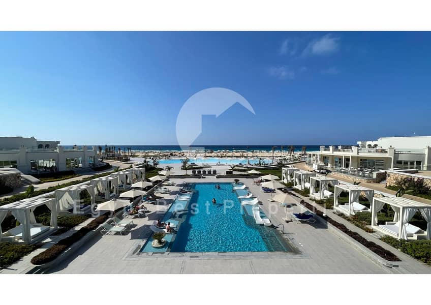 Full Sea View Chalet Fully Finished For Sale At Hacienda Heneish with Lowest Payment Plan By Palm Hills - Ansicht 4