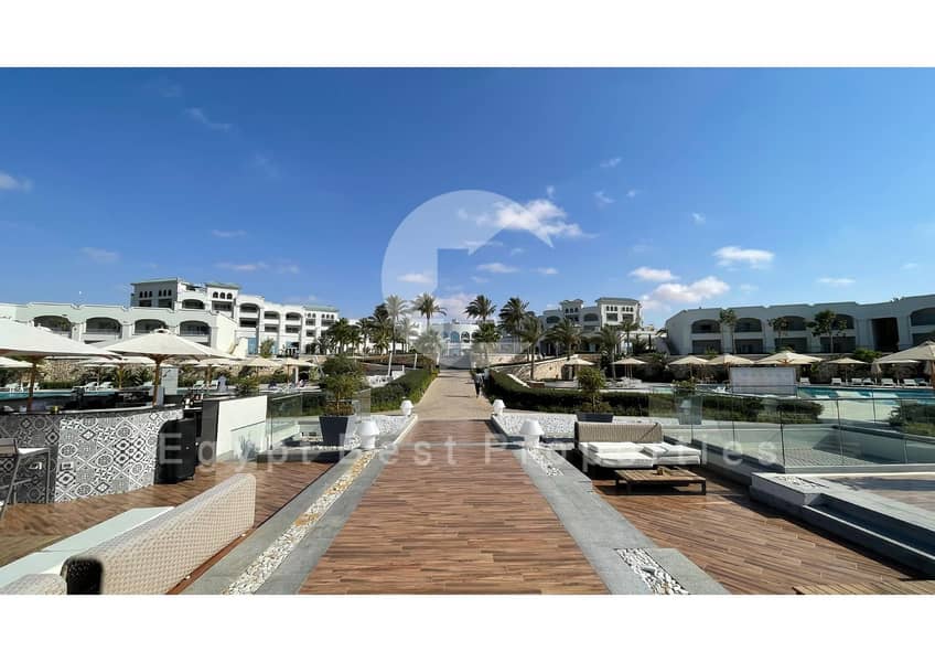 Full Sea View Chalet Fully Finished For Sale At Hacienda Heneish with Lowest Payment Plan By Palm Hills - Ansicht 5