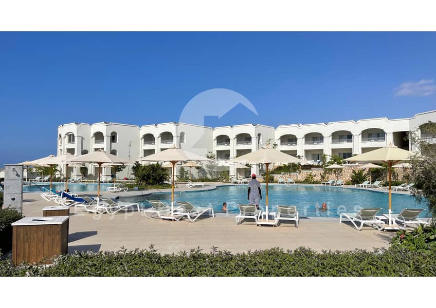 Full Sea View Chalet Fully Finished For Sale At Hacienda Heneish with Lowest Payment Plan By Palm Hills - Ansicht 6