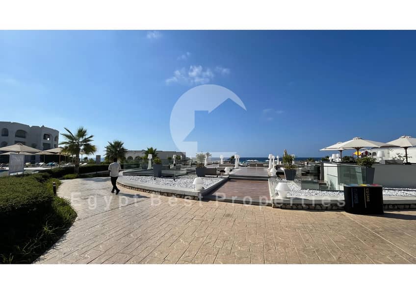 Full Sea View Chalet Fully Finished For Sale At Hacienda Heneish with Lowest Payment Plan By Palm Hills - Mehr