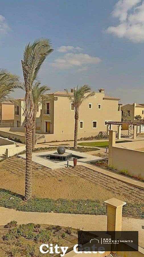 Corner Townhouse for sale in very prime location and best price in City Gate New Cairo – pohled 6