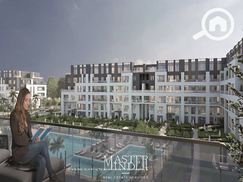 Apartment for sale Fully finished with ACs with installments till 2029 in Alkarma kay Zayed - Aanzicht 2