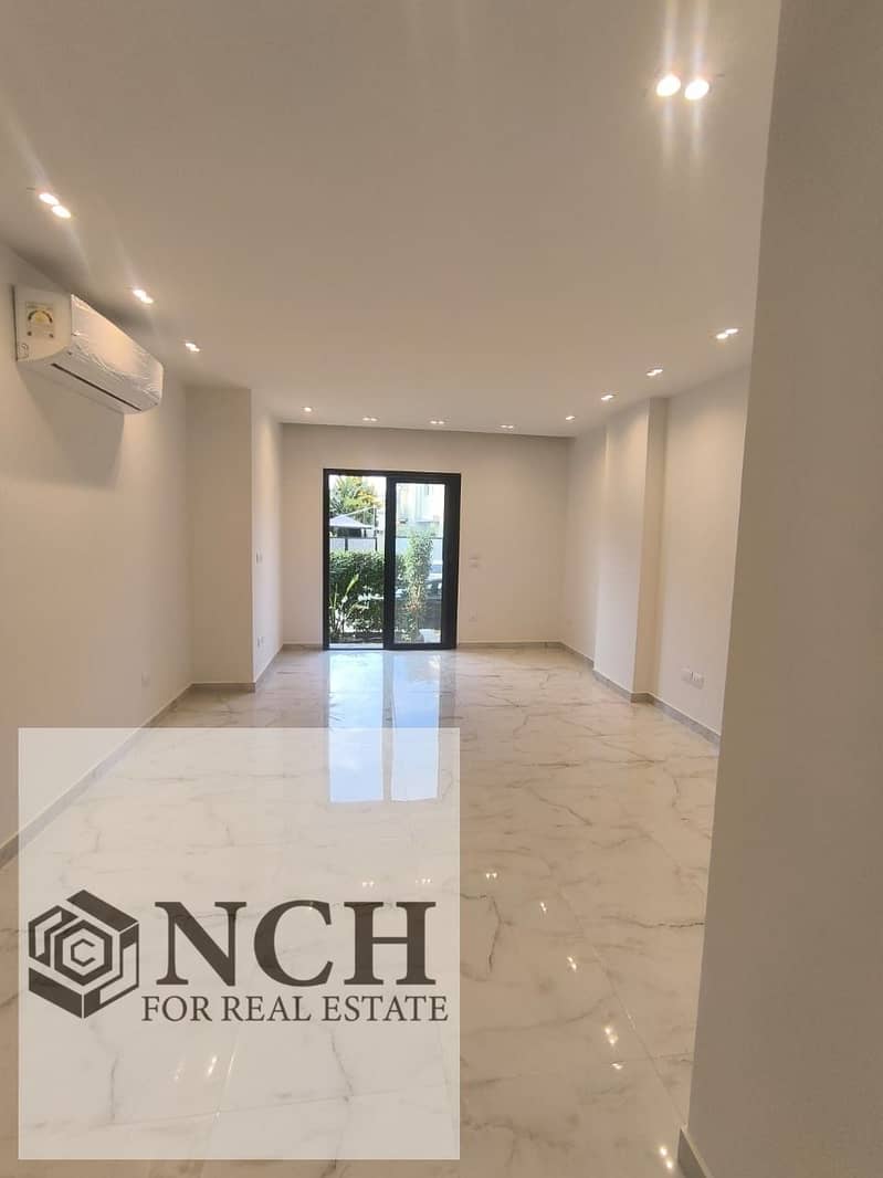 Ground Floor Apartment with Private Garden for Rent in Villette Sodic – New Cairo An excellent opportunity to rent a beautiful ground-floor apartment - Widok 2