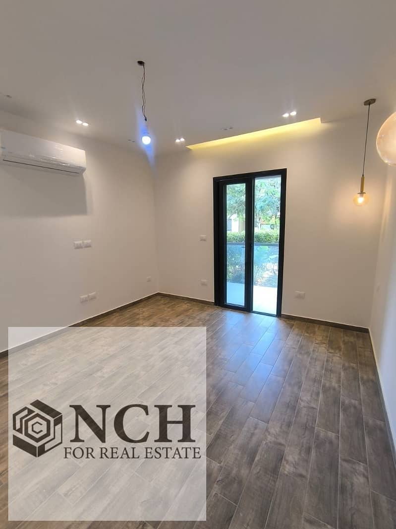 Ground Floor Apartment with Private Garden for Rent in Villette Sodic – New Cairo An excellent opportunity to rent a beautiful ground-floor apartment - Widok 3