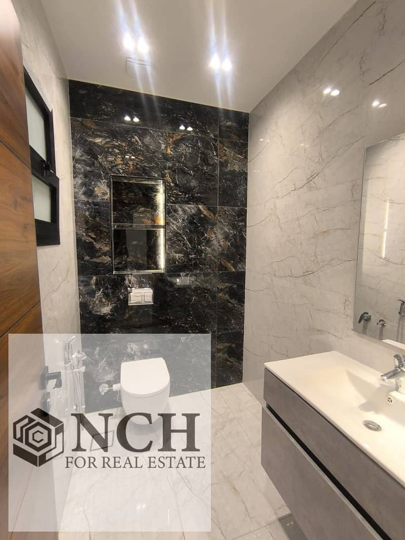 Ground Floor Apartment with Private Garden for Rent in Villette Sodic – New Cairo An excellent opportunity to rent a beautiful ground-floor apartment - Widok 6