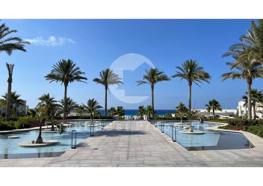 FULL SEA VIEW CHALET FINISHED FOR SALE AT HACIENDA HENEISH BY PALM HILLS WITH LONGEST PAYMENT PLAN - Widok 2