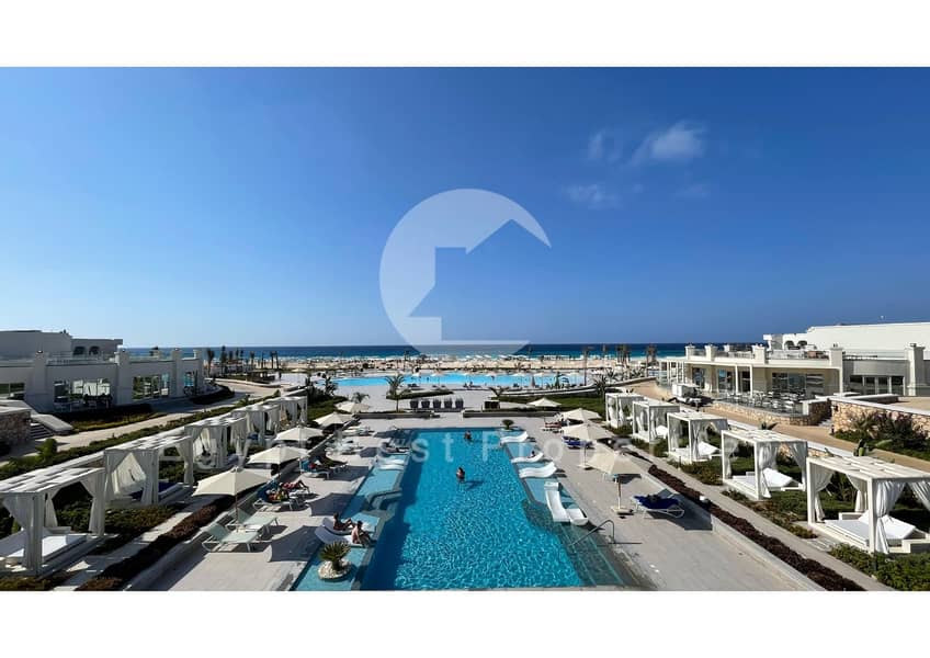 FULL SEA VIEW CHALET FINISHED FOR SALE AT HACIENDA HENEISH BY PALM HILLS WITH LONGEST PAYMENT PLAN - Widok 6