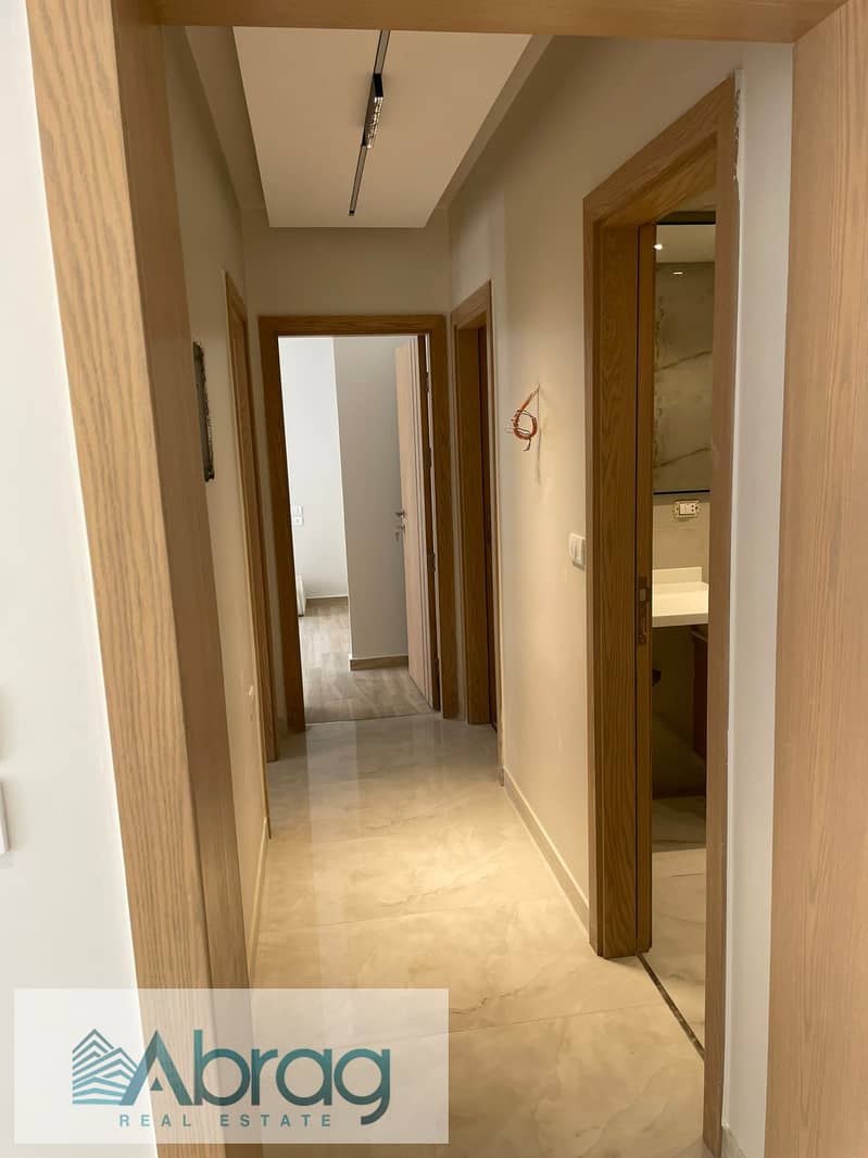 For Rent: 155 sqm apartment with a garden, 3 bedrooms, first-time occupancy, in Mountain View iCity October compound. - Widok 6