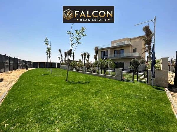 Ready-to-move standalone villa with a private garden and high privacy, prime location in Sheikh Zayed, just minutes from Sphinx Airport. - Mehr