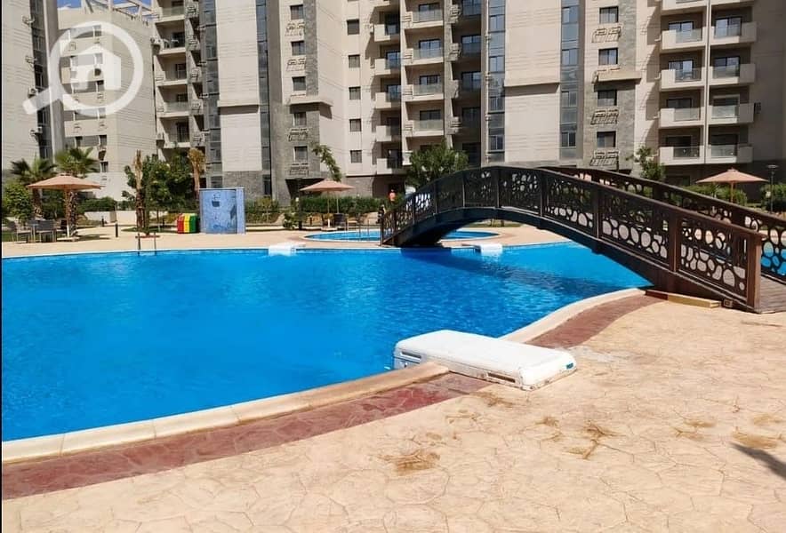 Penthouse on the landscape with swimming pools directly at the Al-Diyar Residence Compound, Intelligence 2 - Widok 5
