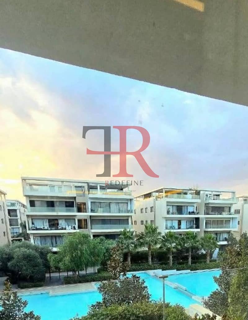 Apartment for rent semi furnished with private pool in lake view residence Golden square - Widok 2