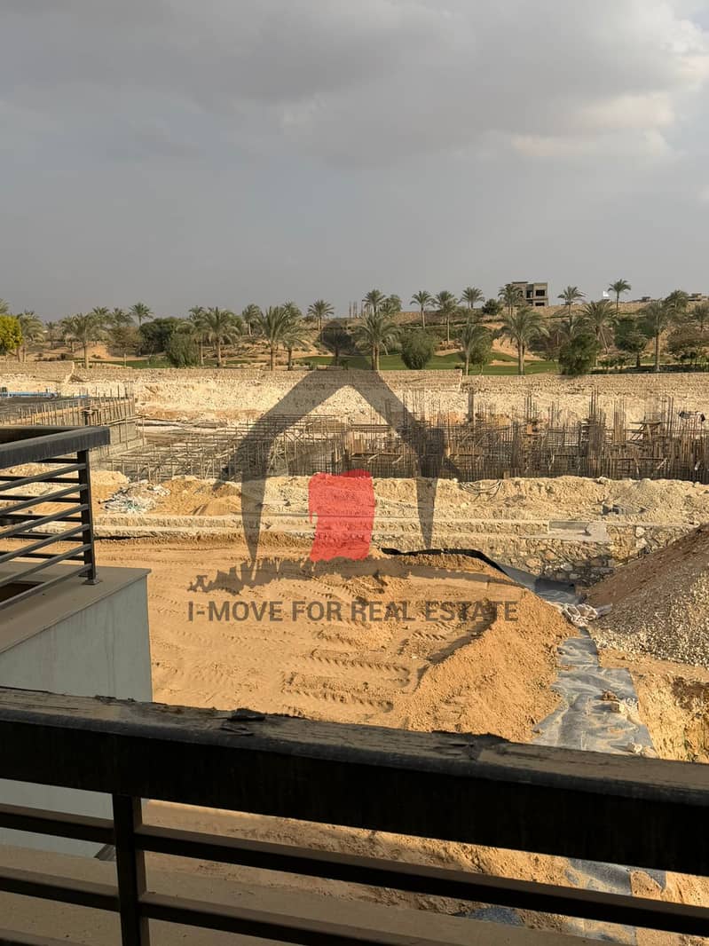 lowest price twin house 305 sqm second row golf in new giza ready to move – pohled 4
