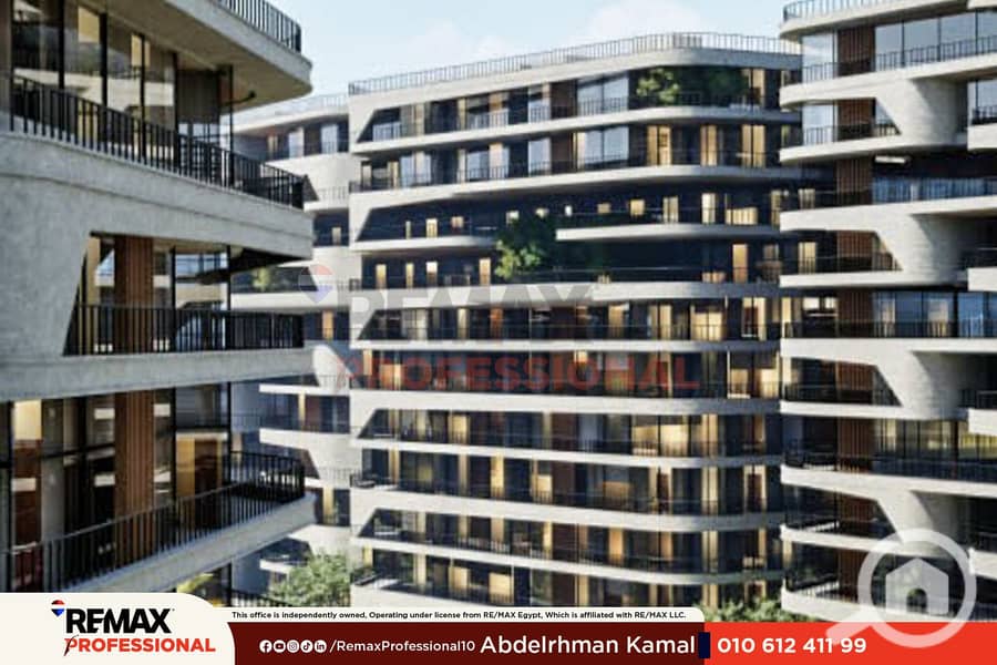 Flexible Payment Plan Best Price Apartment for Sale in The One Smouha - Widok 6