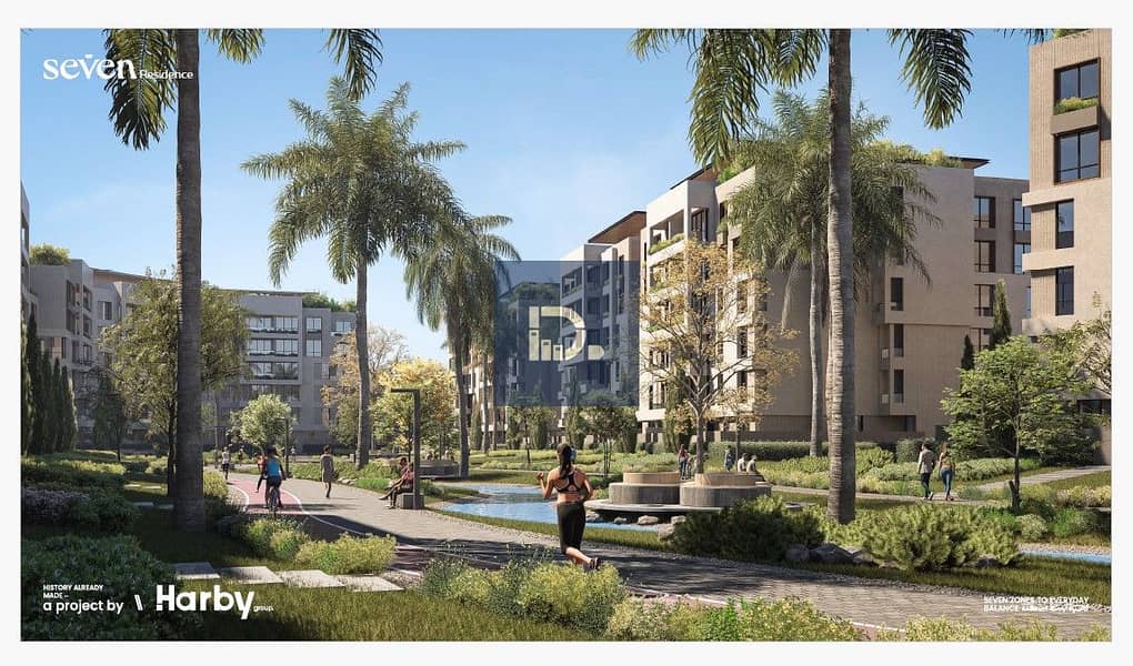 Your money won't just disappear into "thin air". Installment your apartment with the construction link in SEVEN Residence Zewail! - Ansicht 4
