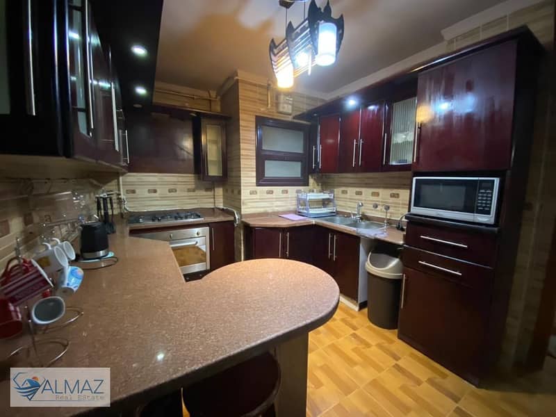 Furnished 180 sqm apartment for rent in Al Rehab, Block 97, directly connected to the Ring Road and the Middle Ring Road. – pohled 2