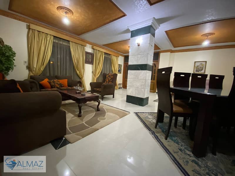Furnished 180 sqm apartment for rent in Al Rehab, Block 97, directly connected to the Ring Road and the Middle Ring Road. – pohled 3