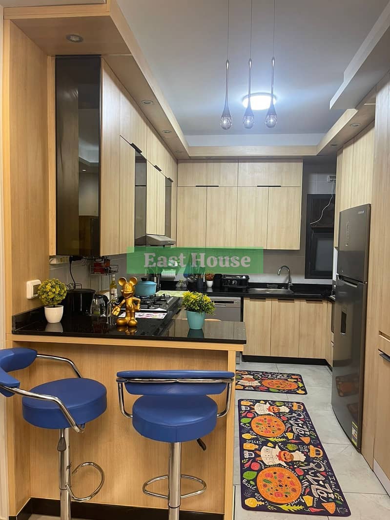 Furnished for rent in Prevado Madinaty Compound, 178 sqm apartment directly on the lakes, modern furniture, wi fi near services and the market - Ansicht 6