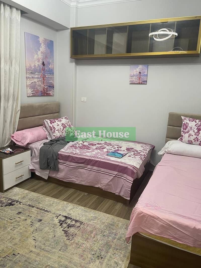 Furnished for rent in Prevado Madinaty Compound, 178 sqm apartment directly on the lakes, modern furniture, wi fi near services and the market - Mehr