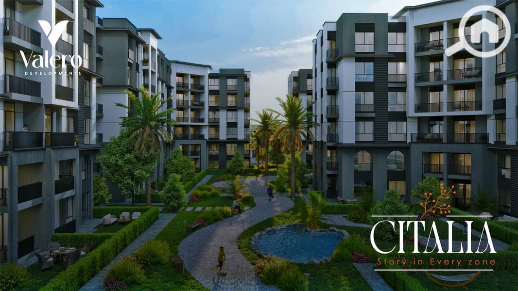 For the first time in El Obour, a patient executive consultant owns an apartment in a luxurious and distinctive compound directly on the 10th line, with a down payment starting from 10% and installments extending up to 7 years with a unique and distinctive design. - Ansicht 3