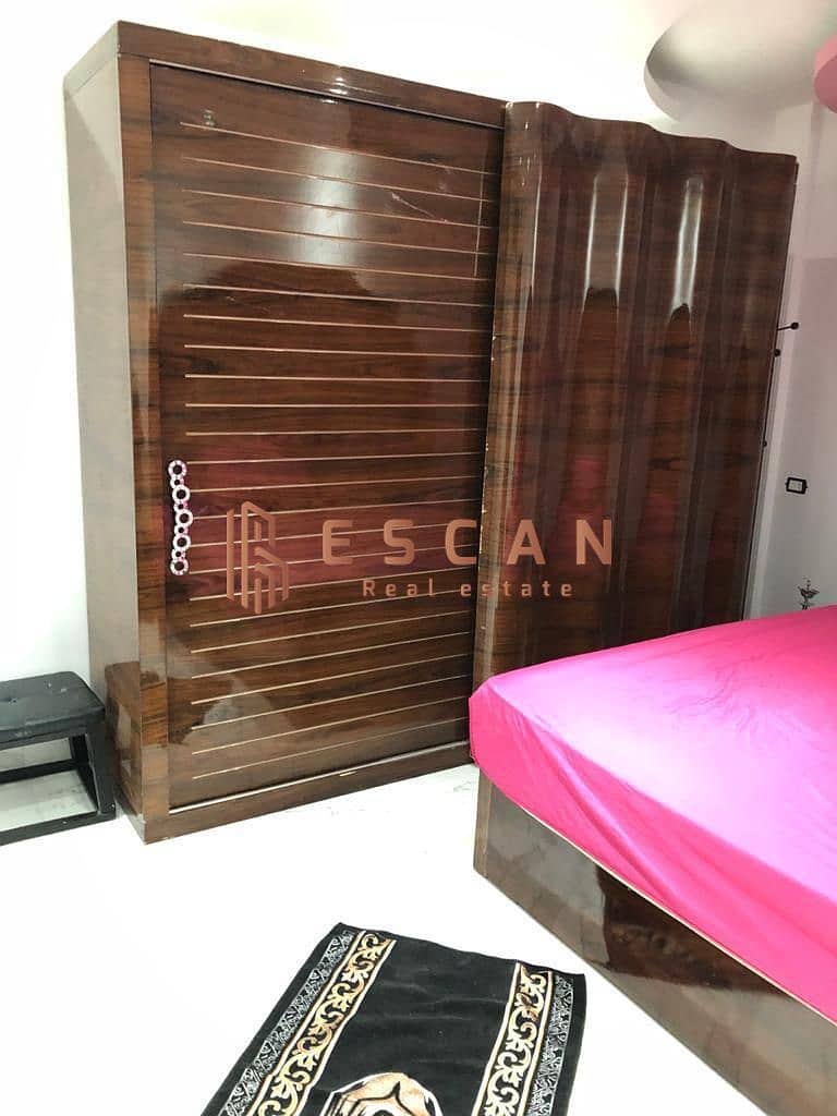 Apartment for sale in Al Rehab City, fully furnished and equipped, prime location near services. - Vista 4