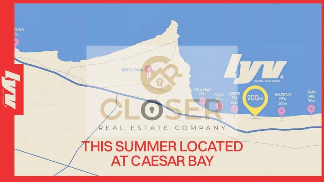 For sale: Chalet directly on the beach at the lowest price per meter in Ras El Hekma – pohled 2