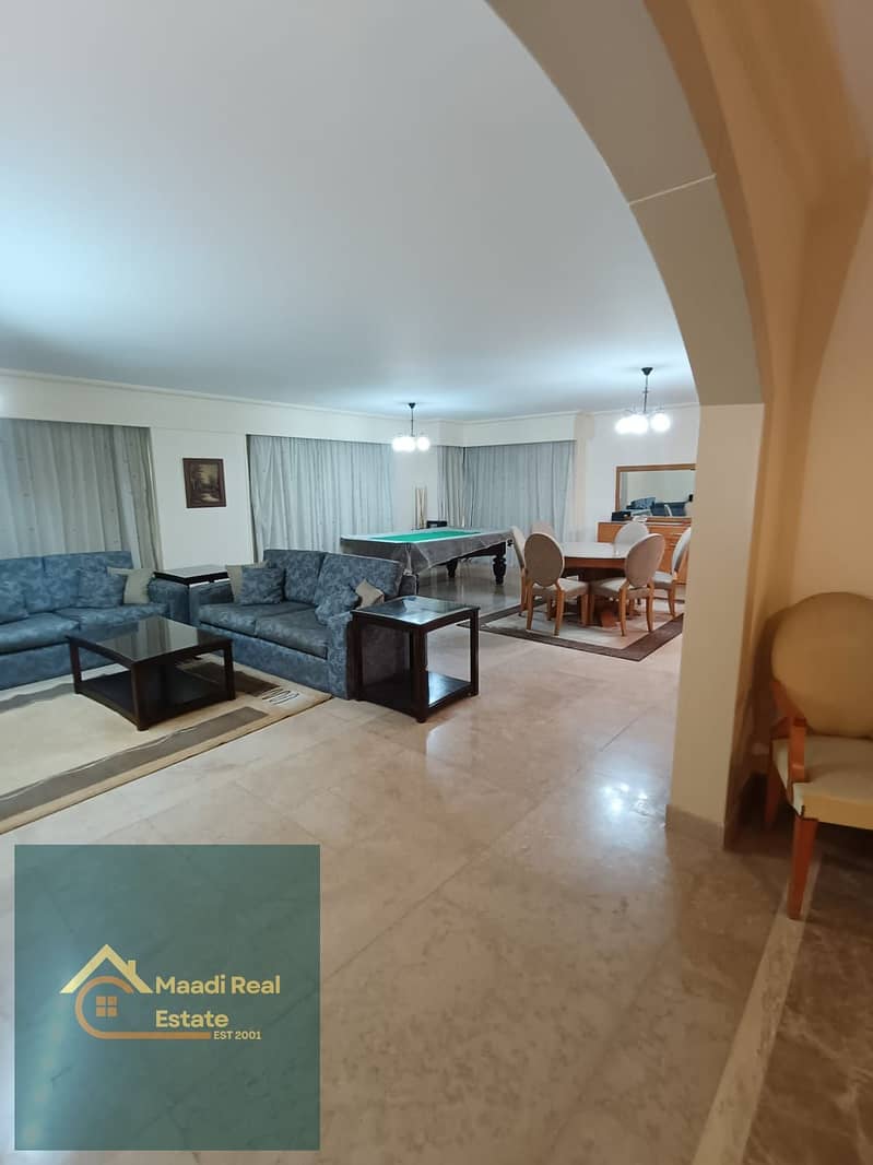 Modern fully furnished apartment for rent in the heart of Degla Maadi. - Widok 3