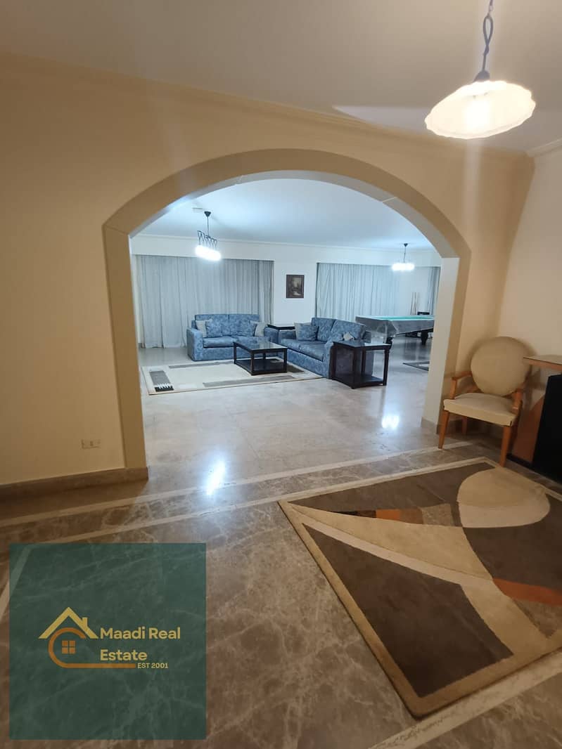 Modern fully furnished apartment for rent in the heart of Degla Maadi. - Widok 4
