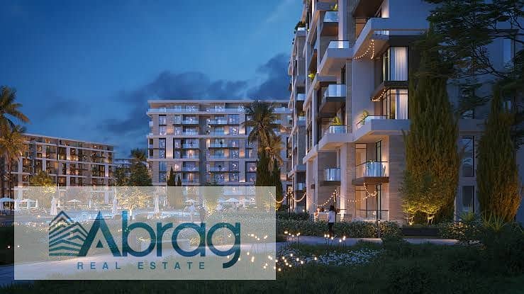 For sale, a two-bedroom apartment in front of Hyde Park in New Cairo, with installment plans over 10 years in the Grounds compound. – pohled 5