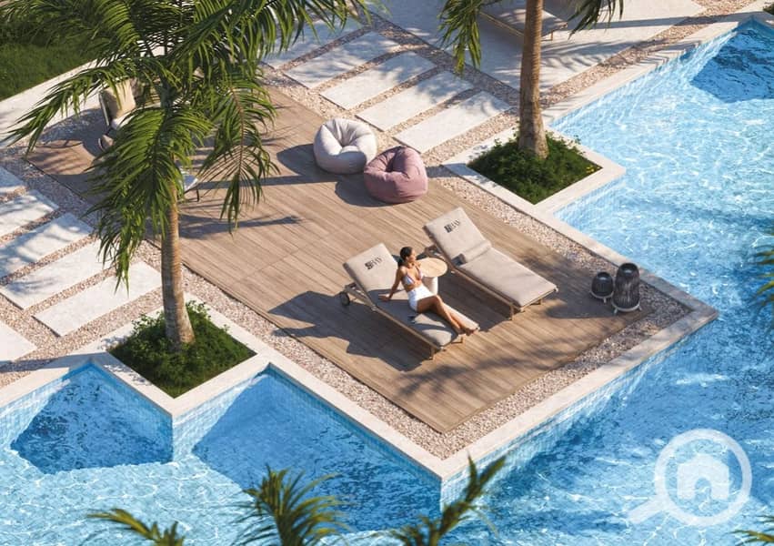 Chalet for sale in the North Coast – Two rooms with a distinctive sea view – If you are looking for a unit suitable for the family that combines comfort and luxury, this is the perfect choice. – pohled 3