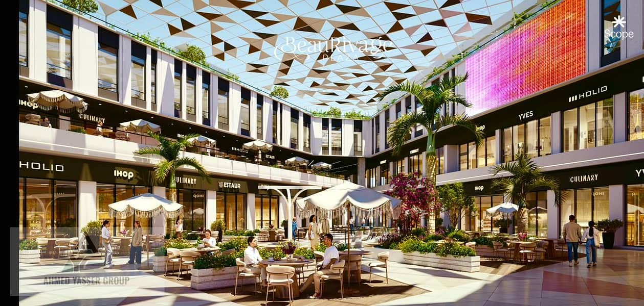A 45-meter commercial store on the ground floor within the Scope project in Mokattam, in a unique location that gives your business a strong opportuni - View 3