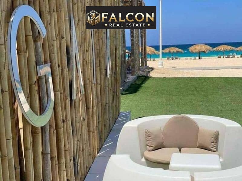 Chalet on the sea at cash price!! The project is ready and the sea is running in Gaia Al-Ahly Sabbour, North Coast – další