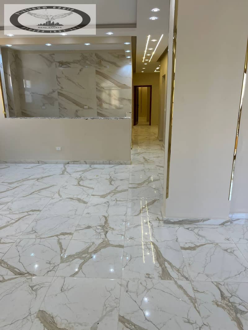 Apartment for rent in Fifth Settlement (Al-Andalus 2), near Nile School, Mufida Compound, and Wadi Degla. Ultra-super-lux finish. - Ansicht 3