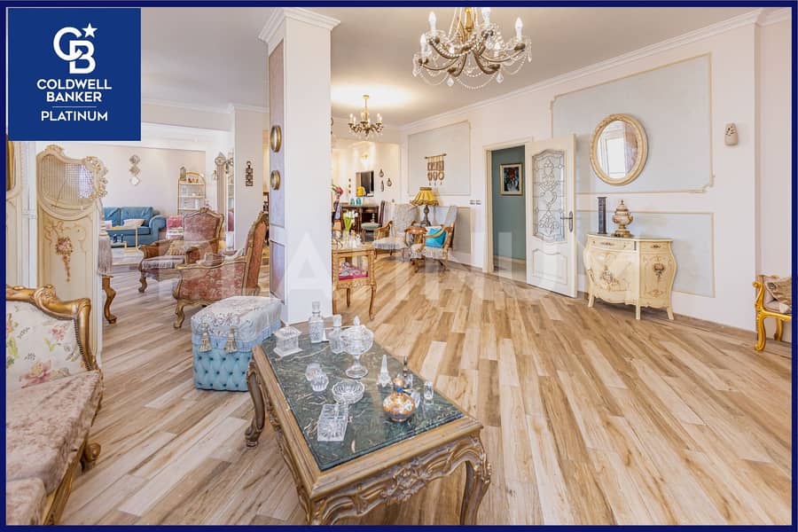 Apartment for sale 194 m net Smouha (Fawzy Moaz main street) - Vista 4