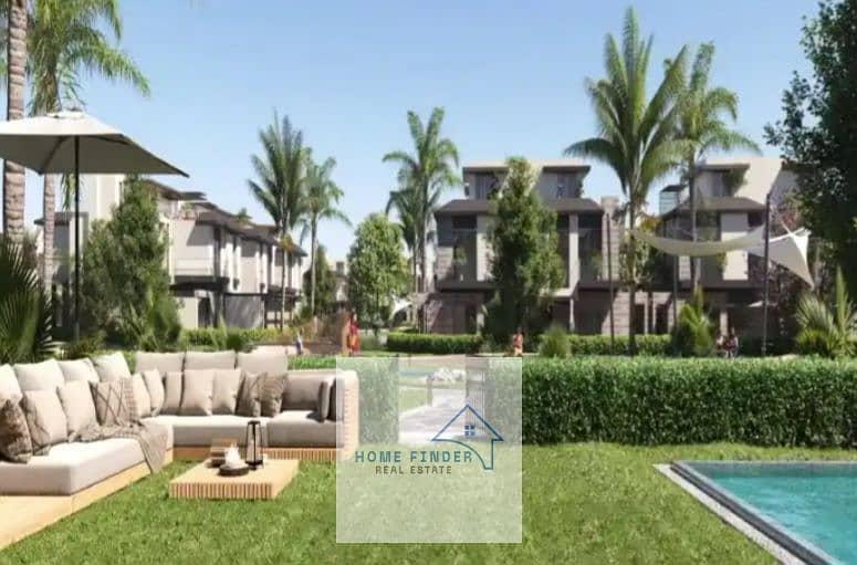 An exceptional ground-floor duplex with a garden for resale in Telal East. - Meer