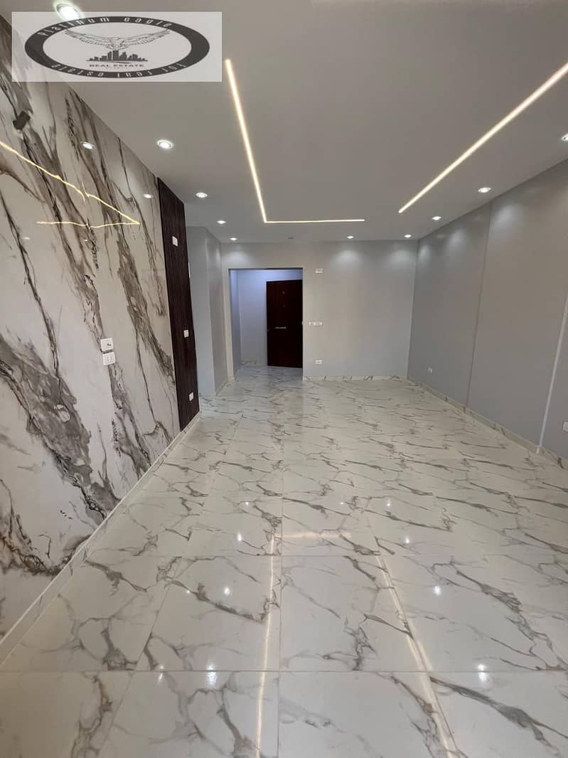 Apartment for rent in the Fifth Settlement, Paradise Compound (near the American University). First-time occupancy (brand new). Ultra-super-lux finish - Ansicht 3