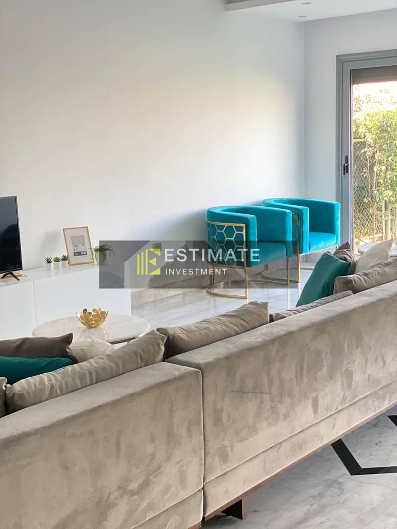 Fully furnished villa for rent in Village Gardens Katameya - Ansicht 3