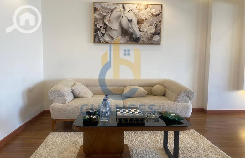 Fully furnished apartment for sale on Maadi Corniche, in a prime location next to Hilton, with a direct Nile view. - Ansicht 3
