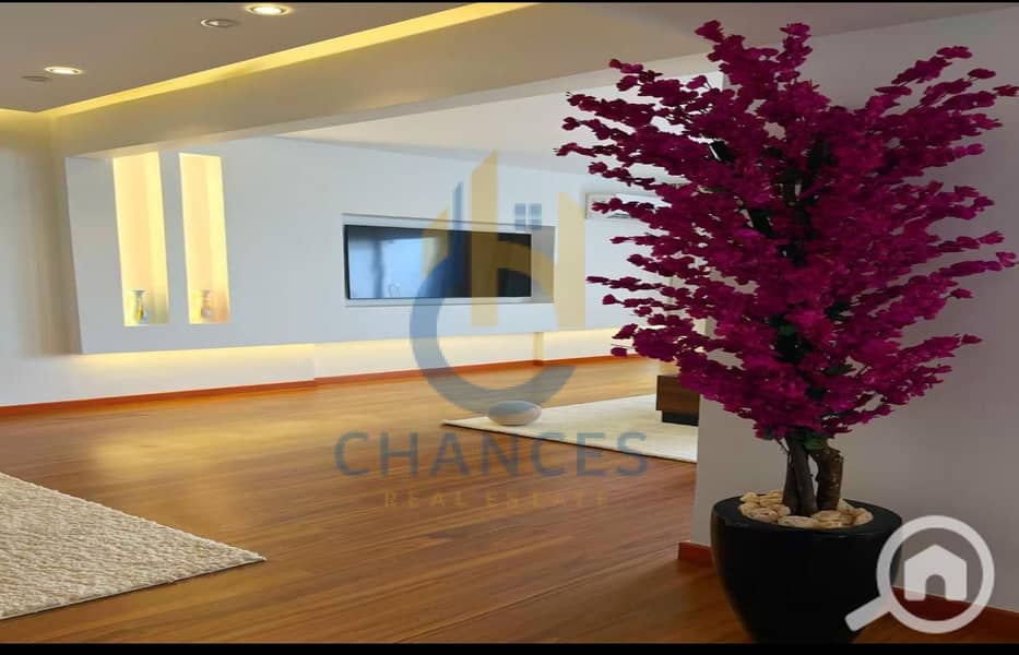 Fully furnished apartment for sale on Maadi Corniche, in a prime location next to Hilton, with a direct Nile view. - Ansicht 5