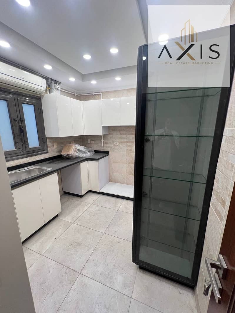 Luxury First Use Apartment for rent at an amazing price, 210 square meters, in Beverly Hills The Westown compound el sheikh zayed - Mehr