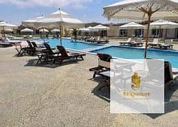 Ground floor chalet with garden for sale, ultra-super-lux finishing, in Gaia, North Coast, Ras El Hekma, immediate delivery, prime view. - Ansicht 4