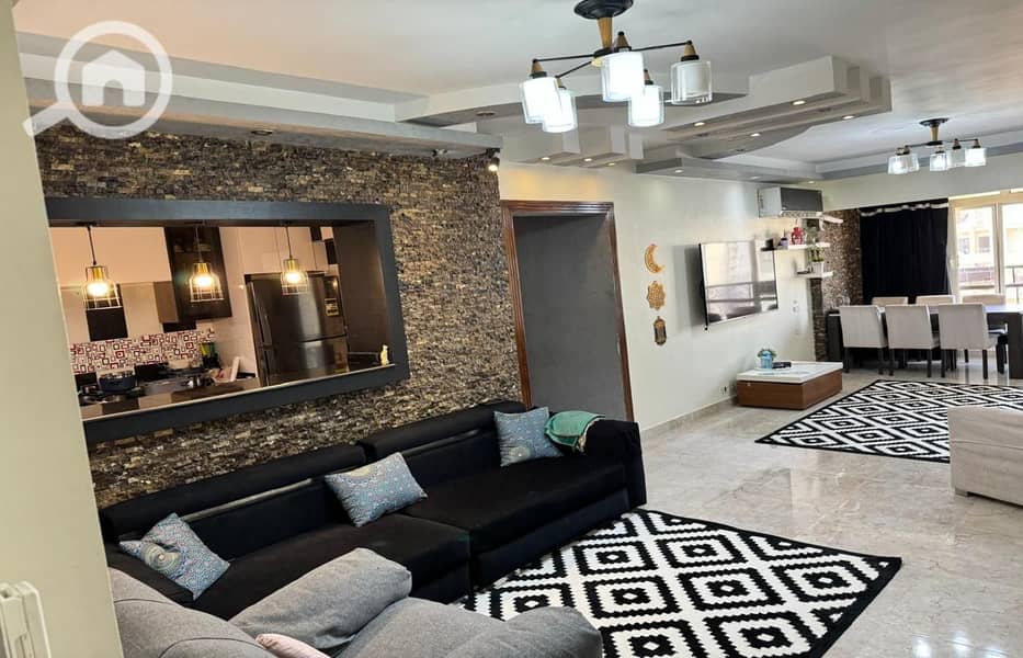 Apartment for sale in Tabarak Compound on Maadi Ring Road, with Super Lux finishing and a panoramic façade. - Ansicht 3