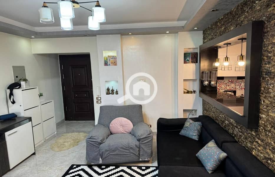 Apartment for sale in Tabarak Compound on Maadi Ring Road, with Super Lux finishing and a panoramic façade. - Ansicht 6